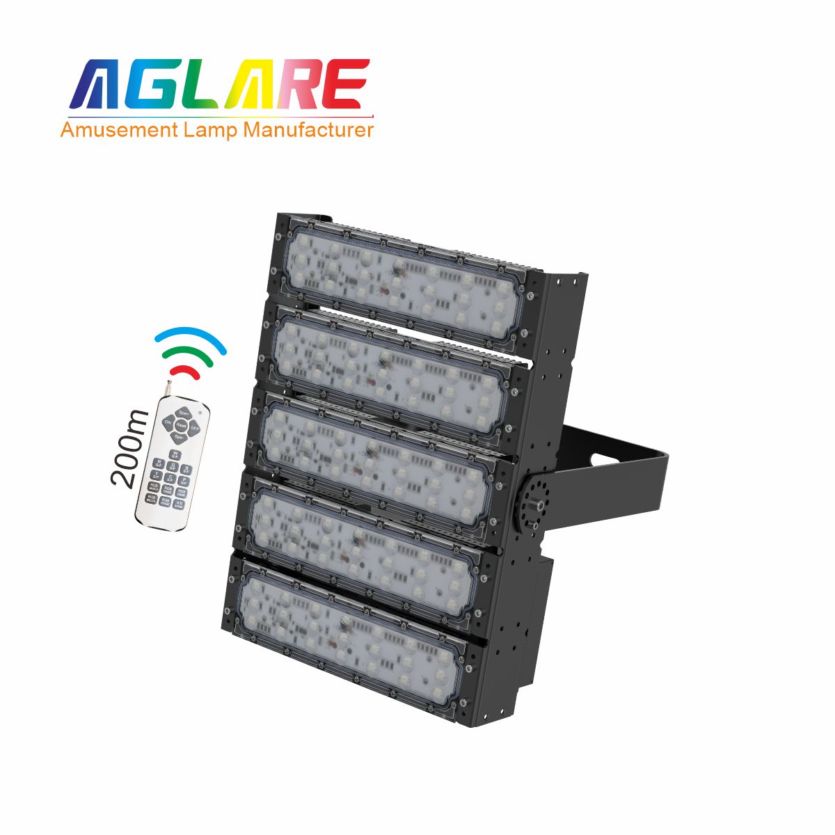 250W LED彩色投光灯RGB景观灯户外射灯带？仄