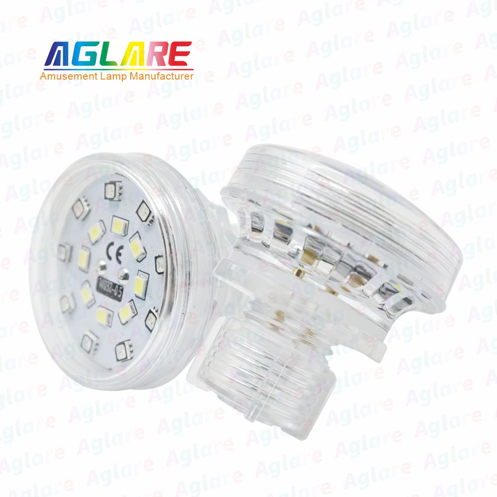 DW002程序1-16，AC24V 38mm RGB+W LED灯用于游乐设施